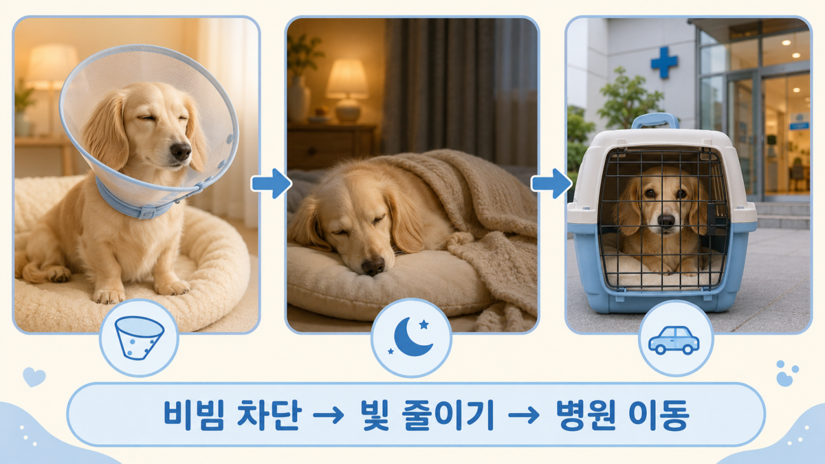 이동 전 보호 순서