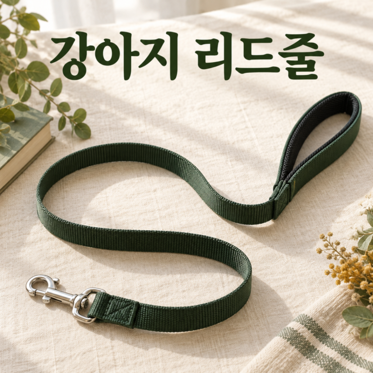 강아지 리드줄 고르는 법|길이·고리·손잡이 구매 체크